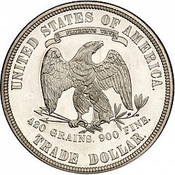 1 dollar 1881 Large Reverse coin