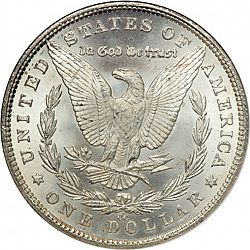 1 dollar 1881 Large Reverse coin