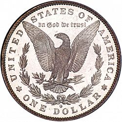 1 dollar 1882 Large Reverse coin