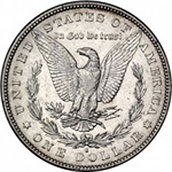 1 dollar 1884 Large Reverse coin