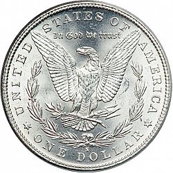 1 dollar 1885 Large Reverse coin