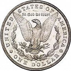 1 dollar 1886 Large Reverse coin