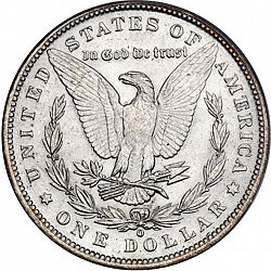 1 dollar 1889 Large Reverse coin