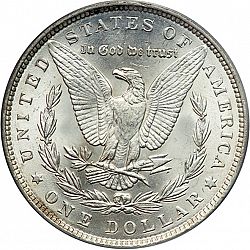 1 dollar 1890 Large Reverse coin