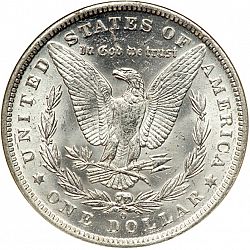 1 dollar 1890 Large Reverse coin