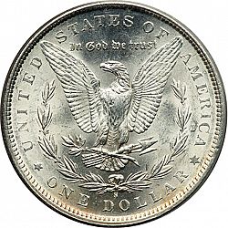 1 dollar 1890 Large Reverse coin