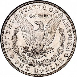 1 dollar 1901 Large Reverse coin