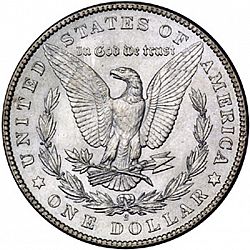 1 dollar 1904 Large Reverse coin
