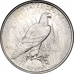 1 dollar 1922 Large Reverse coin