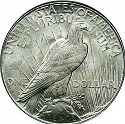 1 dollar 1925 Large Reverse coin