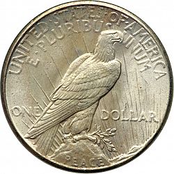 1 dollar 1927 Large Reverse coin