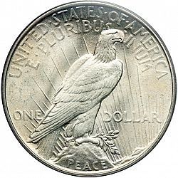 1 dollar 1935 Large Reverse coin