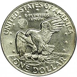 1 dollar 1973 Large Reverse coin