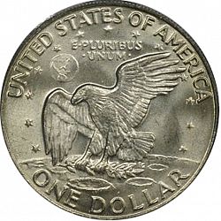 1 dollar 1974 Large Reverse coin