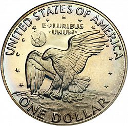 1 dollar 1974 Large Reverse coin