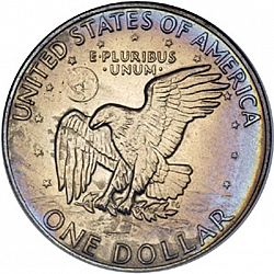 1 dollar 1977 Large Reverse coin