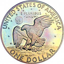 1 dollar 1977 Large Reverse coin