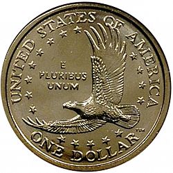 1 dollar 2000 Large Reverse coin