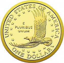 1 dollar 2000 Large Reverse coin