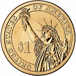 1 dollar 2008 Large Reverse coin