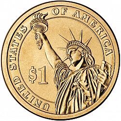 1 dollar 2009 Large Reverse coin