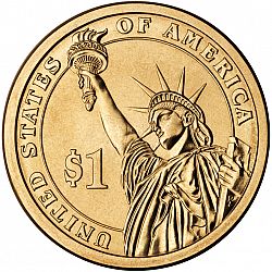 1 dollar 2015 Large Reverse coin