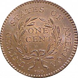 1/2 cent 1795 Large Reverse coin