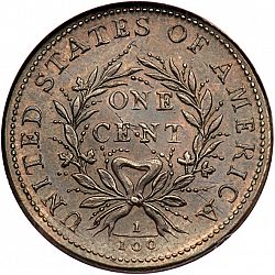 1 cent 1793 Large Reverse coin