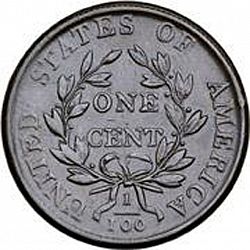 1 cent 1806 Large Reverse coin