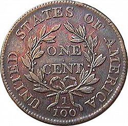 1 cent 1807 Large Reverse coin