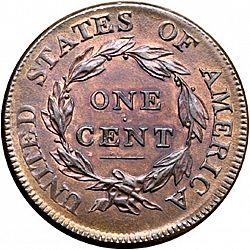 1 cent 1811 Large Reverse coin