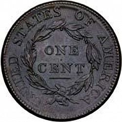 1 cent 1813 Large Reverse coin