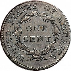 1 cent 1814 Large Reverse coin