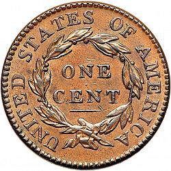 1 cent 1819 Large Reverse coin