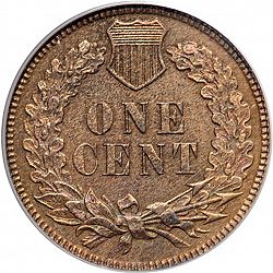 1 cent 1876 Large Reverse coin