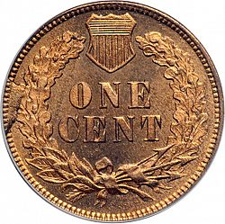 1 cent 1878 Large Reverse coin