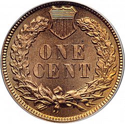 1 cent 1879 Large Reverse coin