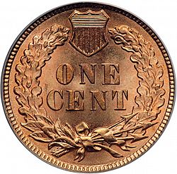 1 cent 1897 Large Reverse coin