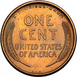 1 cent 1909 Large Reverse coin