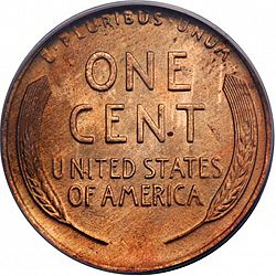 1 cent 1921 Large Reverse coin