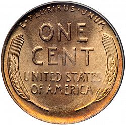 1 cent 1927 Large Reverse coin