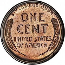 1 cent 1927 Large Reverse coin