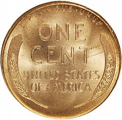 1 cent 1950 Large Reverse coin