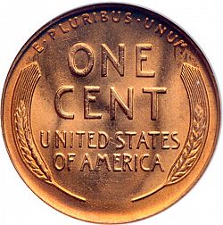 1 cent 1955 Large Reverse coin
