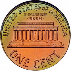 1 cent 1960 Large Reverse coin