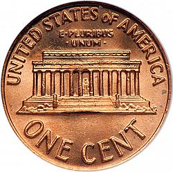 1 cent 1972 Large Reverse coin