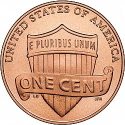 1 cent 2010 Large Reverse coin