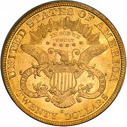 20 dollar 1878 Large Reverse coin