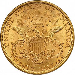 20 dollar 1879 Large Reverse coin