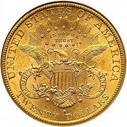 20 dollar 1893 Large Reverse coin